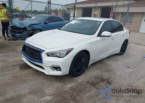 2021 Infiniti Q50 Luxe from USA, damaged, VIN JN1EV7BP8MM704264